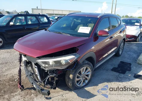 2017 Hyundai Tucson Se Plus z USA, uszkodzony, nr VIN KM8J33A43HU531529